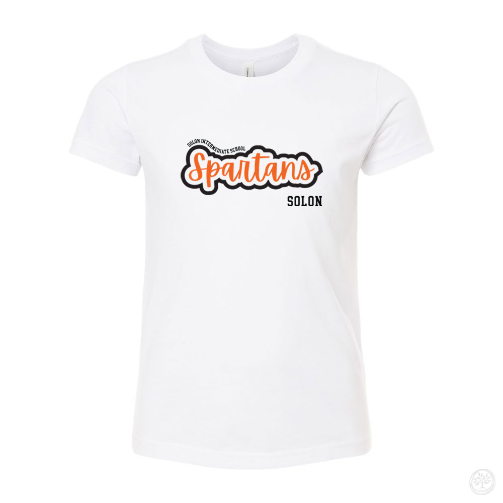 SIS Spartans – YOUTH Bella CVC Tee